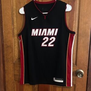 Nike Black Miami Jersey with Red Trim